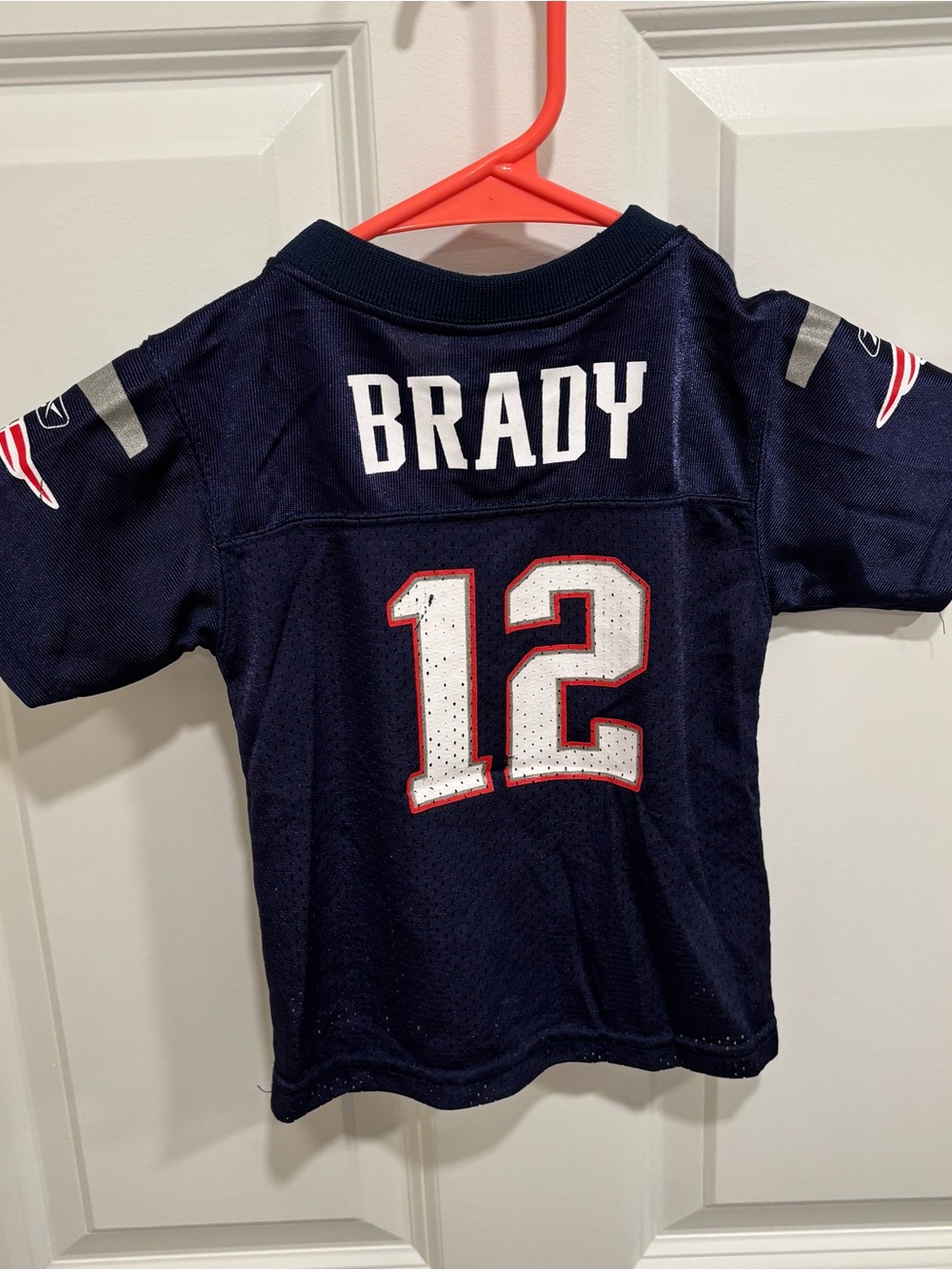 NFL New England Patriots Tom Brady #12 Football Jersey Size 18 Months - Picture 3 of 3